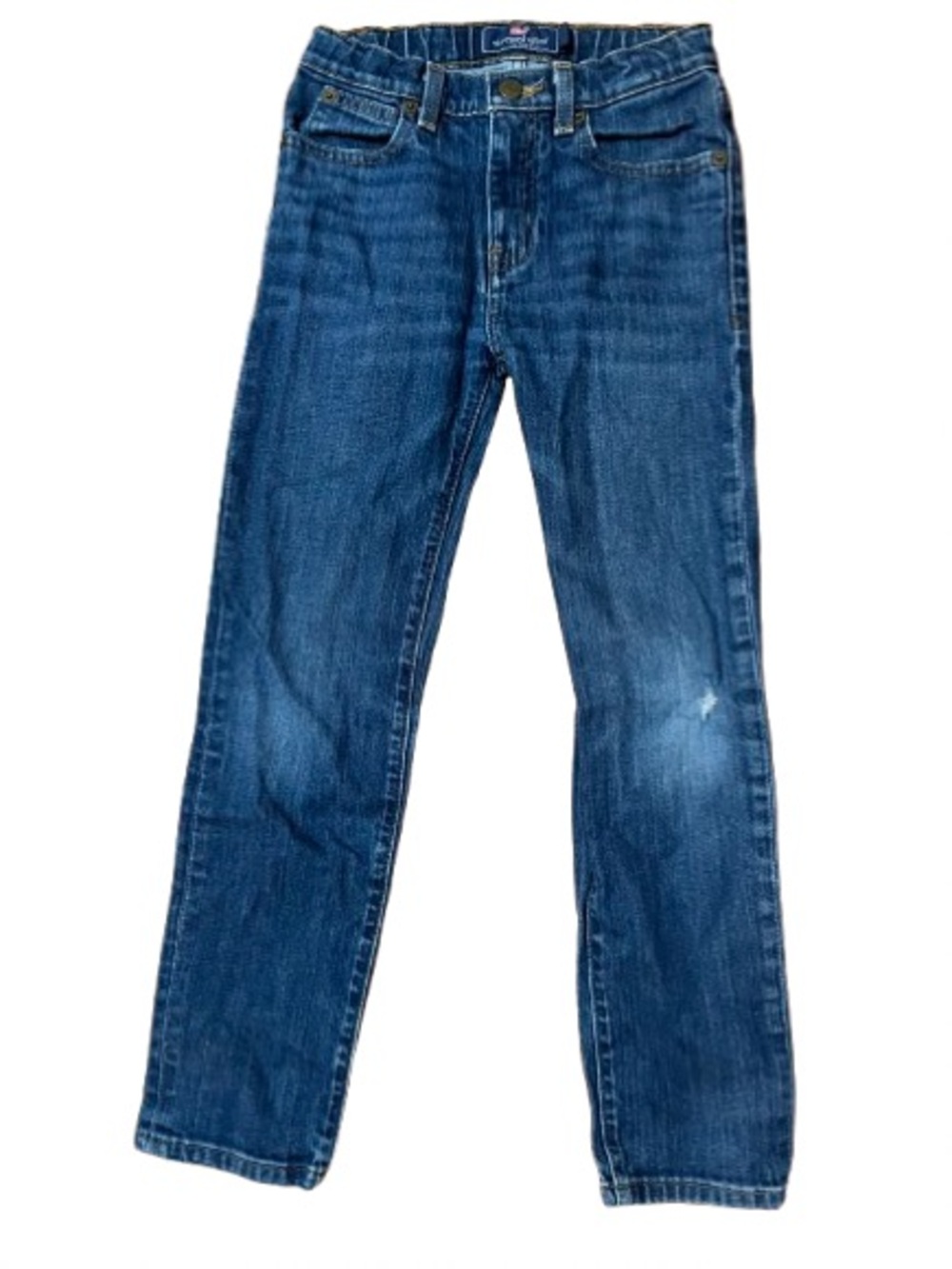 Vineyard Vines By Shep & Ian Blue Straight-Leg Denim Jeans Size 8